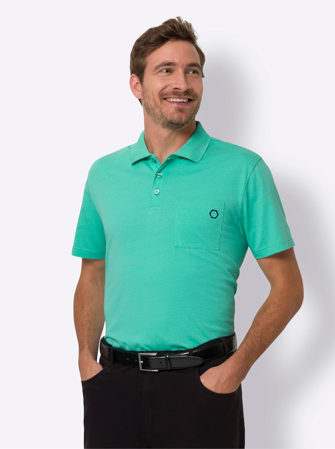 Classic Poloshirt "Kurzarm-Poloshirt" günstig online kaufen