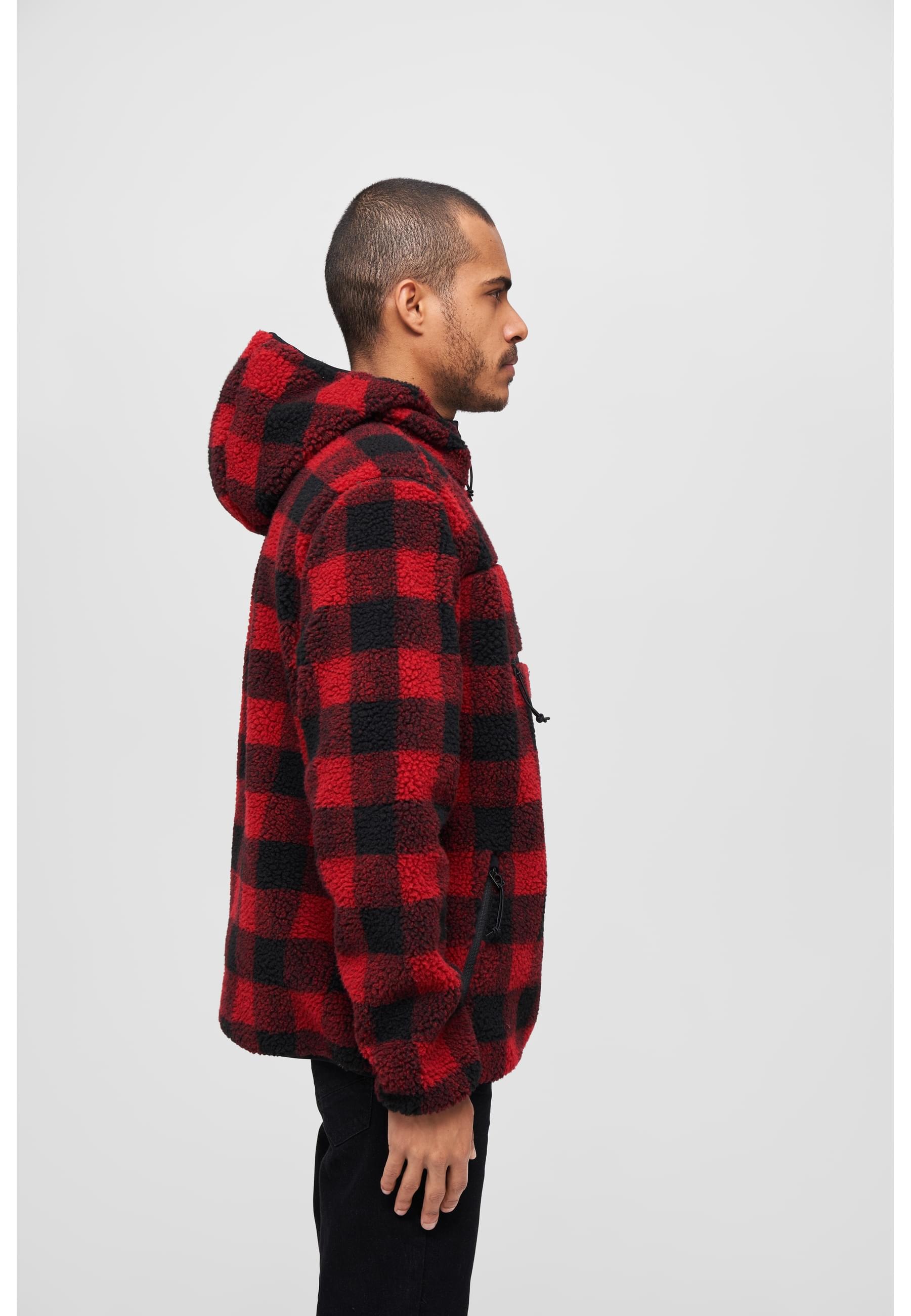 Brandit Anorak »Brandit Herren Teddyfleece Worker Pullover«, (1 St.), mit Kapuze