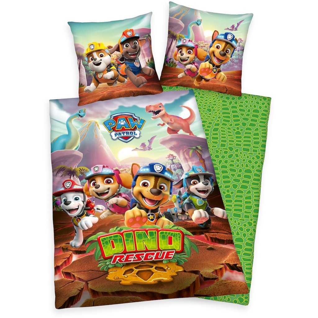 PAW PATROL Kinderbettwäsche »Paw Patrol«, (2 tlg.)