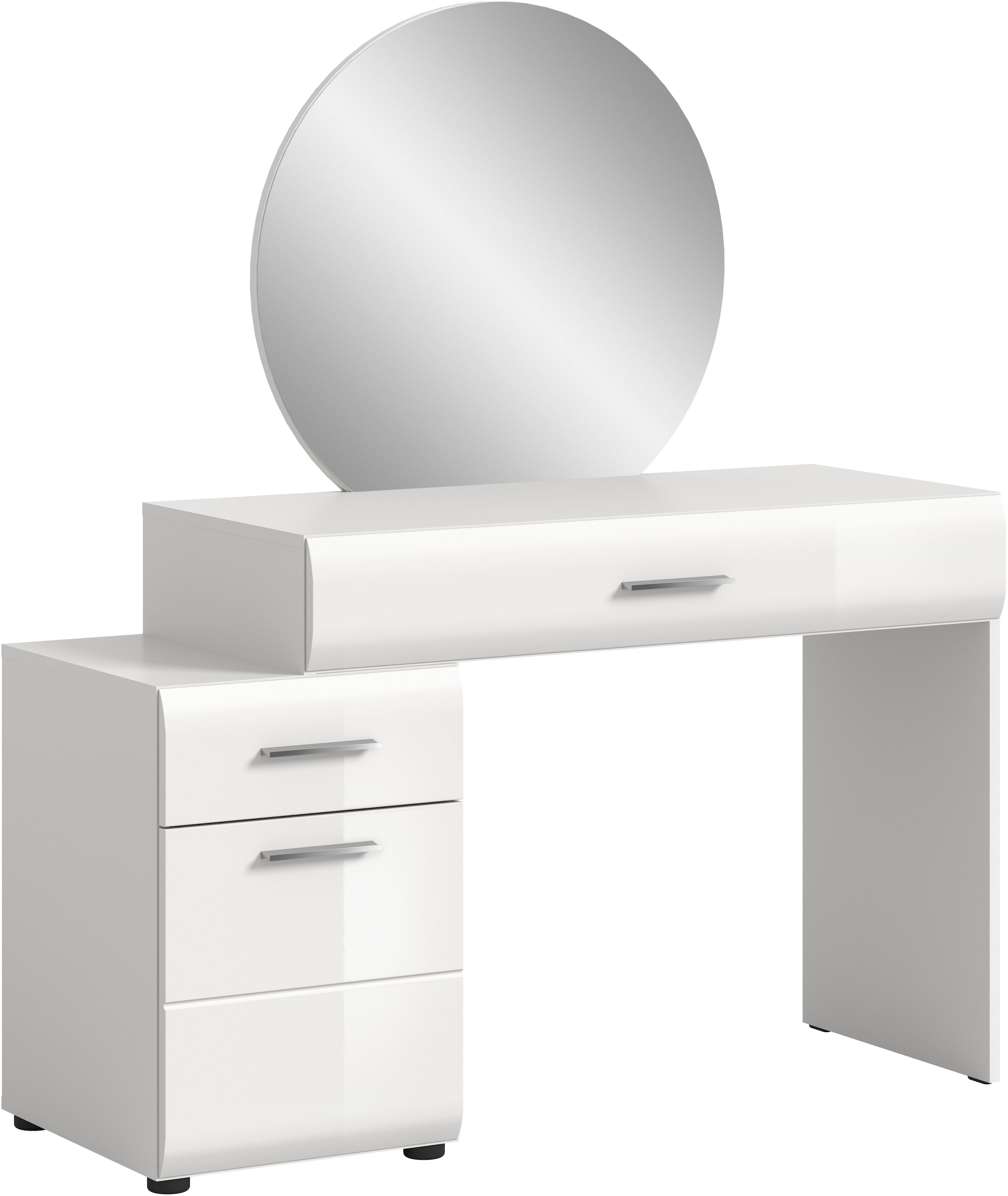 INOSIGN Schminktisch "FLORENZ, hochwertige MDF-Front, Rillenfräsung, 2 Schu günstig online kaufen