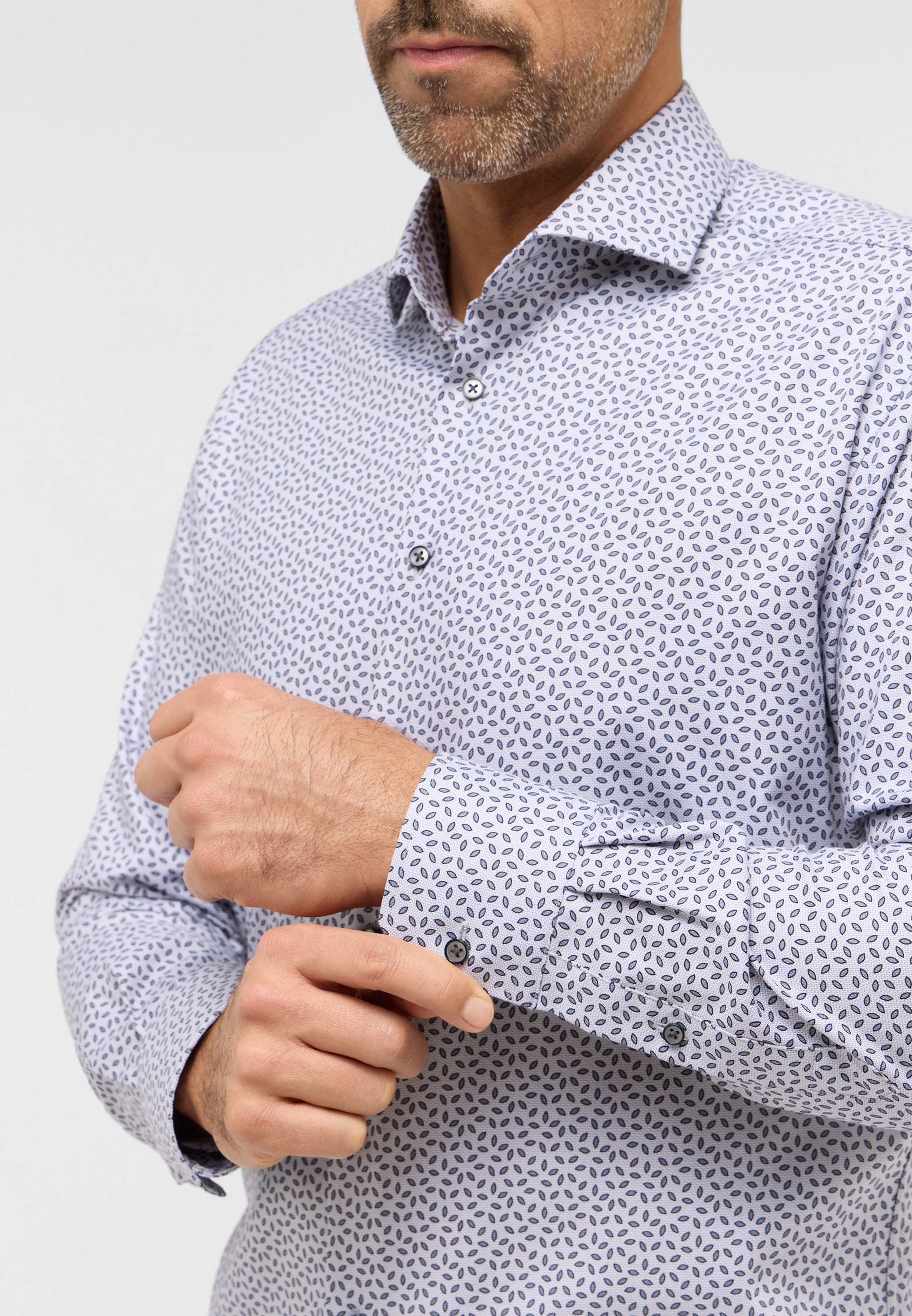 Eterna Langarmhemd »MODERN FIT«, NON IRON (bügelfrei)