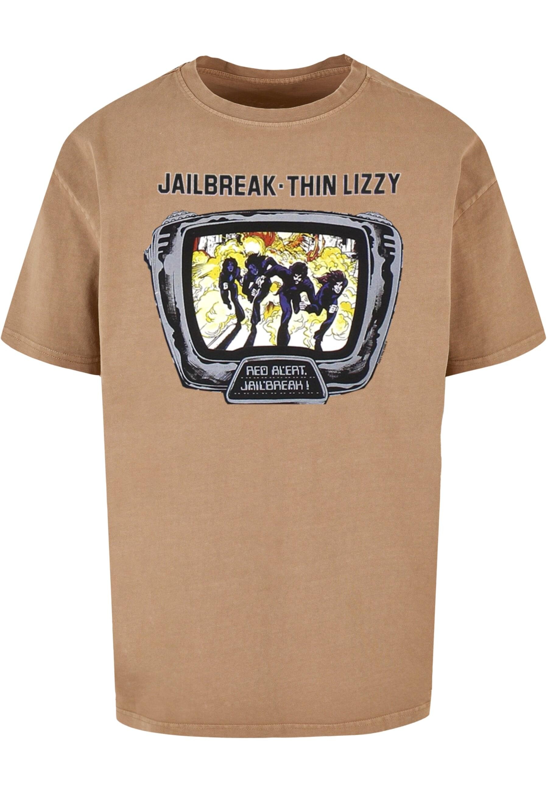 Merchcode T-Shirt "Merchcode Herren Thin Lizzy - Jailbreak Acid Washed Over günstig online kaufen