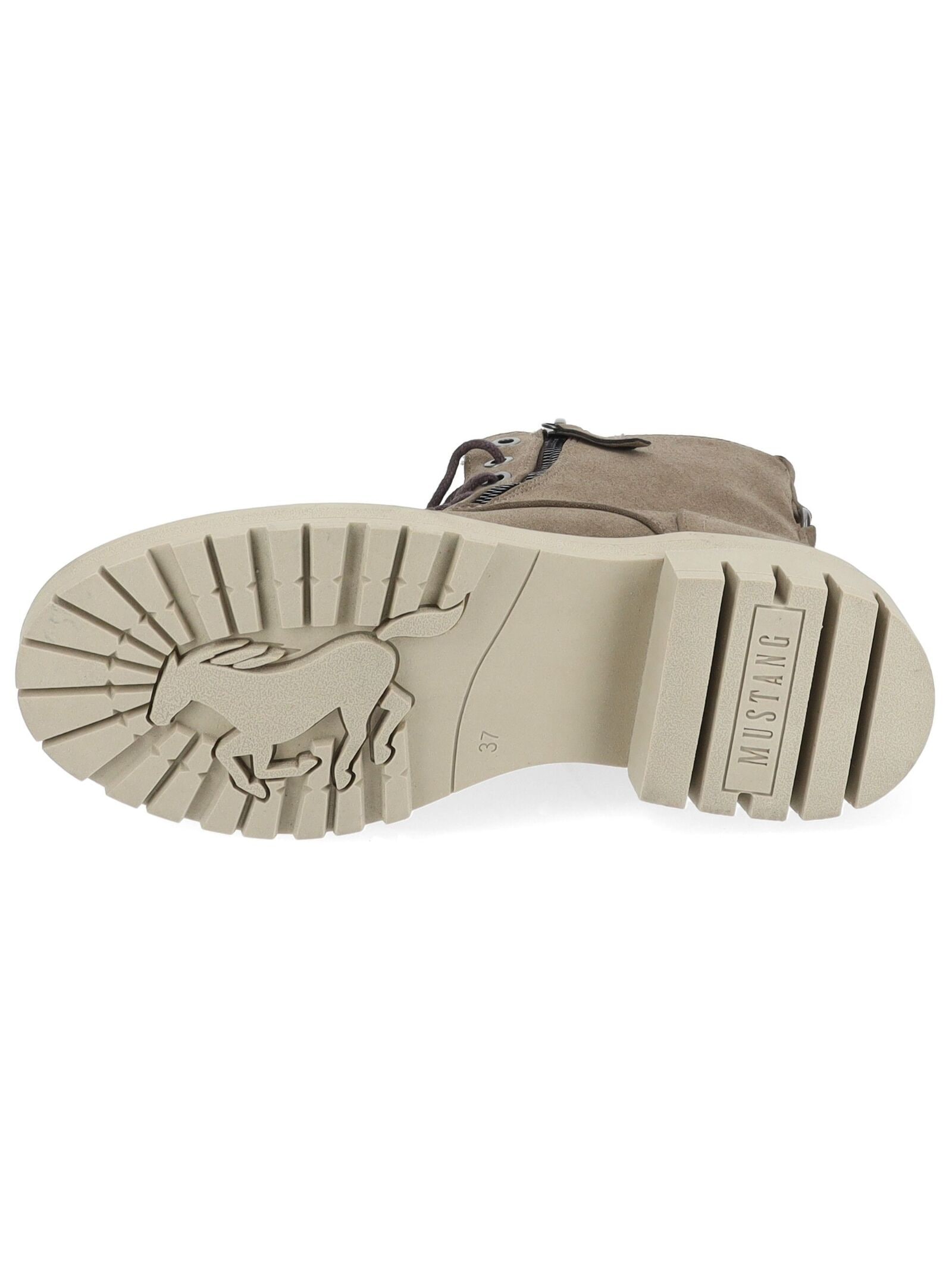 Mustang Shoes Schnürstiefelette »Mustang Shoes Stiefelette Lederimitat«