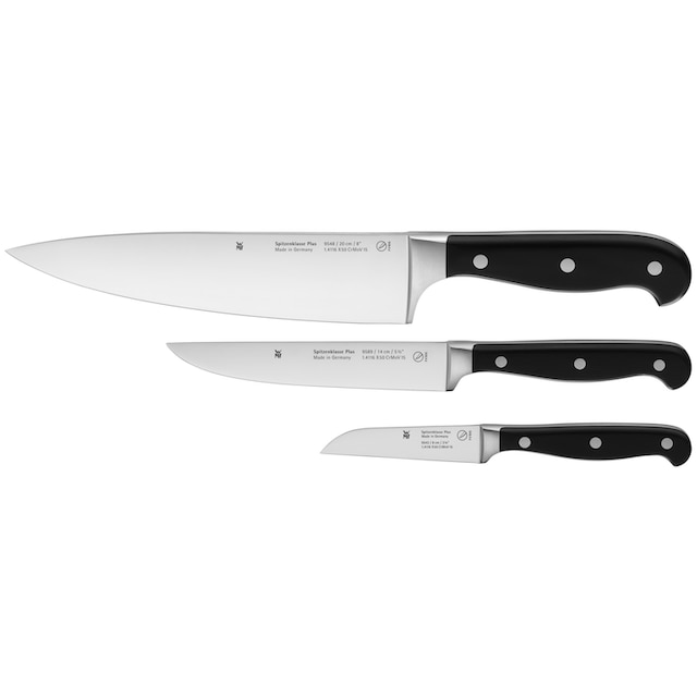 WMF Messer-Set »Spitzenklasse Plus«, (Set, 3 tlg.), Messerklingen aus  Spezialklingenstahl, Made in Germany bestellen | BAUR