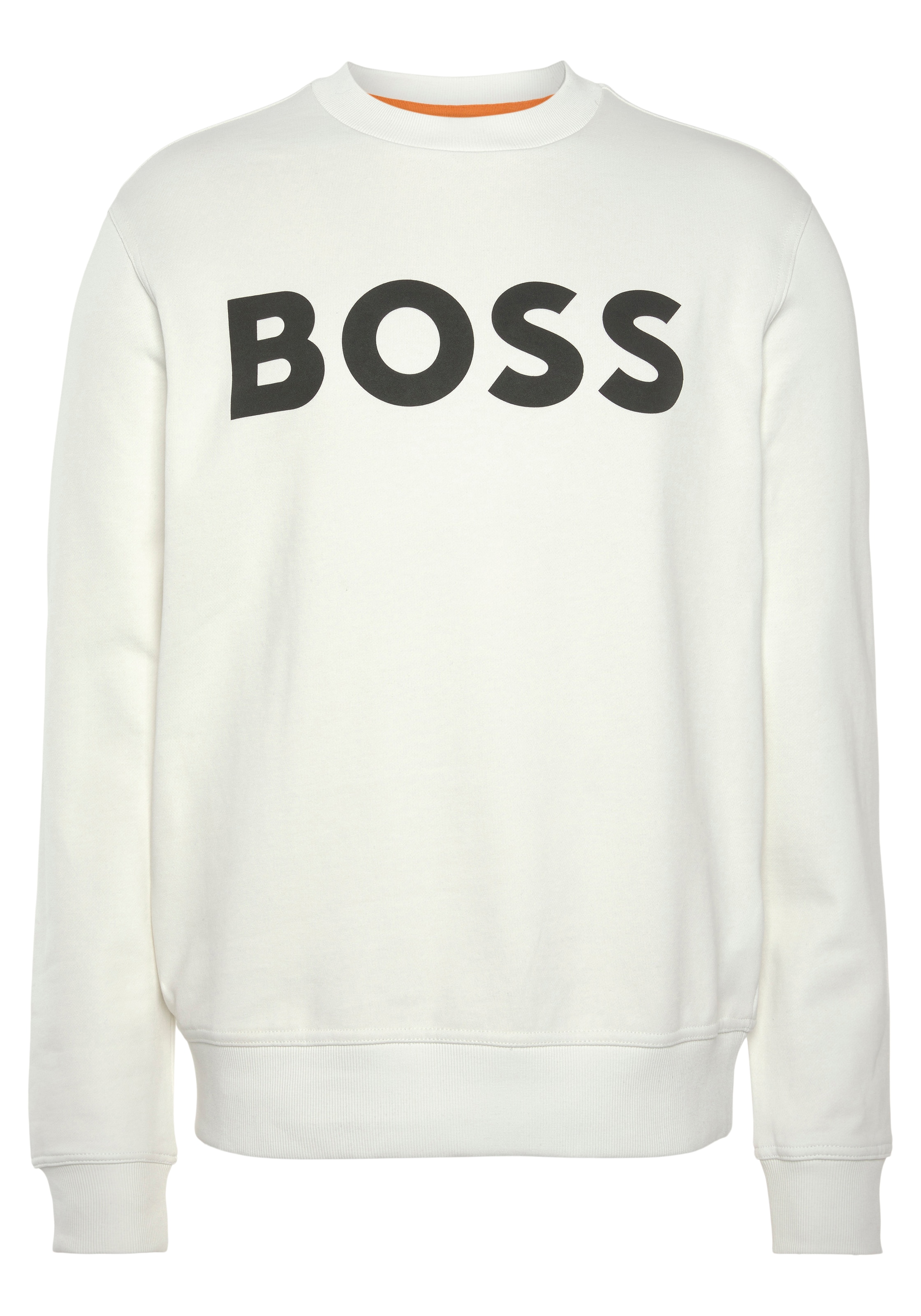 BOSS ORANGE Sweatshirt »WeBasicCrew«, mit Rundhalsausschnitt | BAUR bestellen ▷