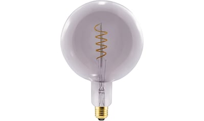 LED-Leuchtmittel »LED Grand Globe 200 Curved smokey grau«, E27, Warmweiß