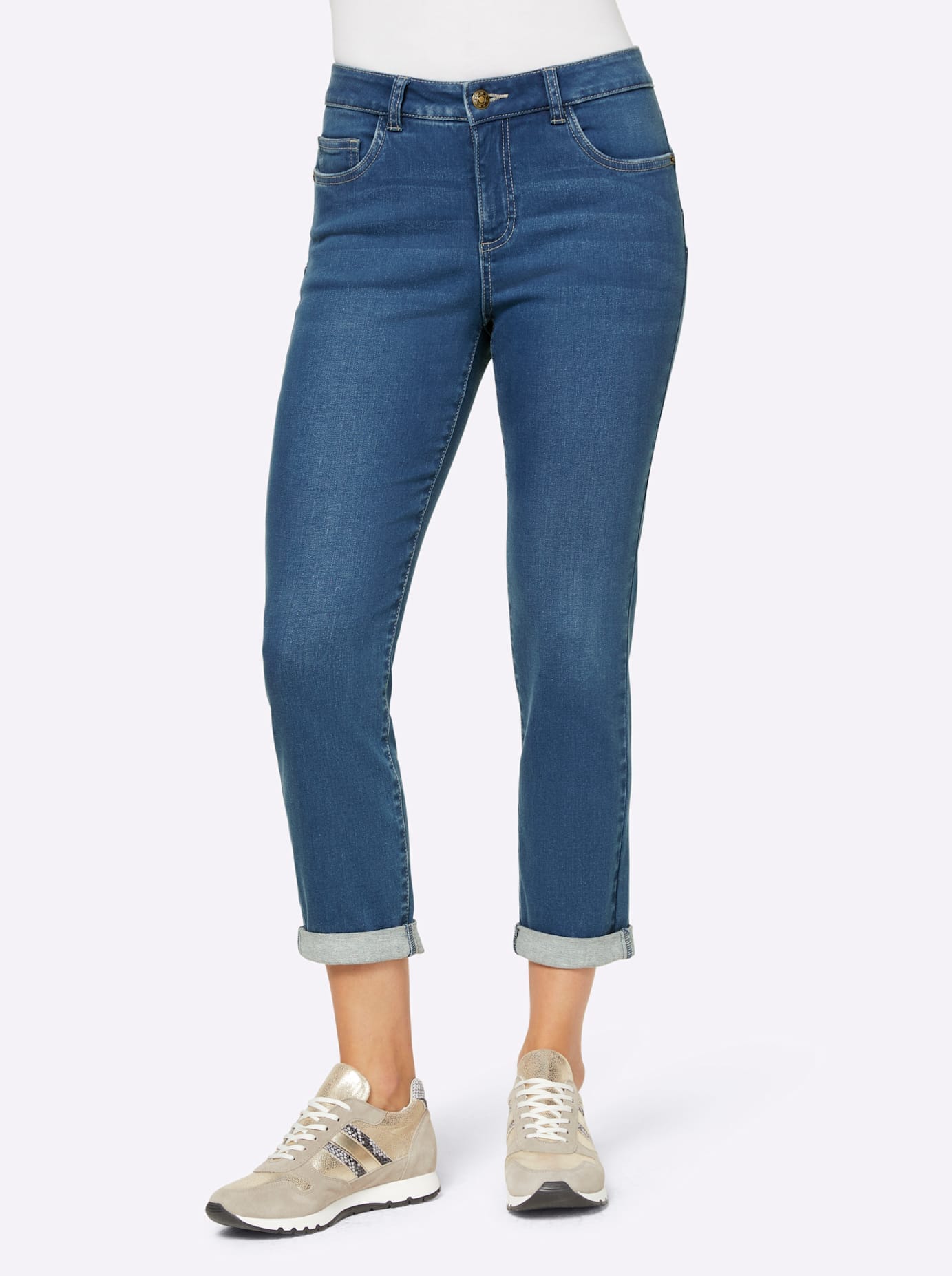 7/8-Jeans, (1 tlg.)