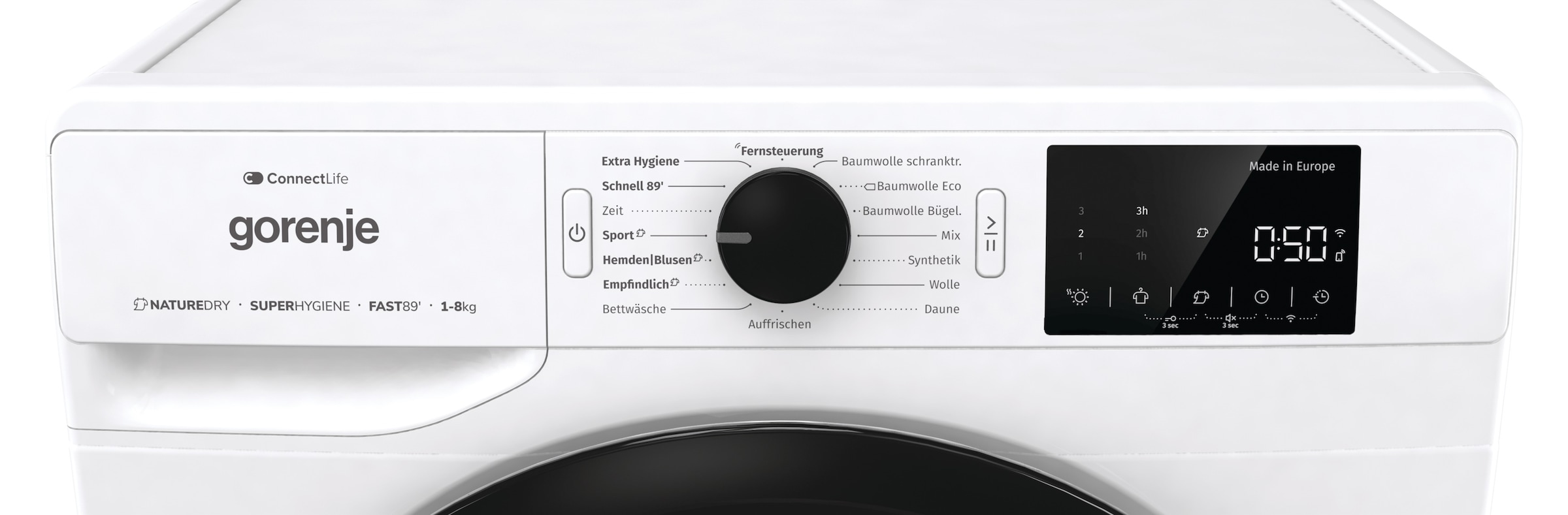 GORENJE Wärmepumpentrockner »DPNE 82/GN«, 8 kg, NatureDry - schonendes Trocknen