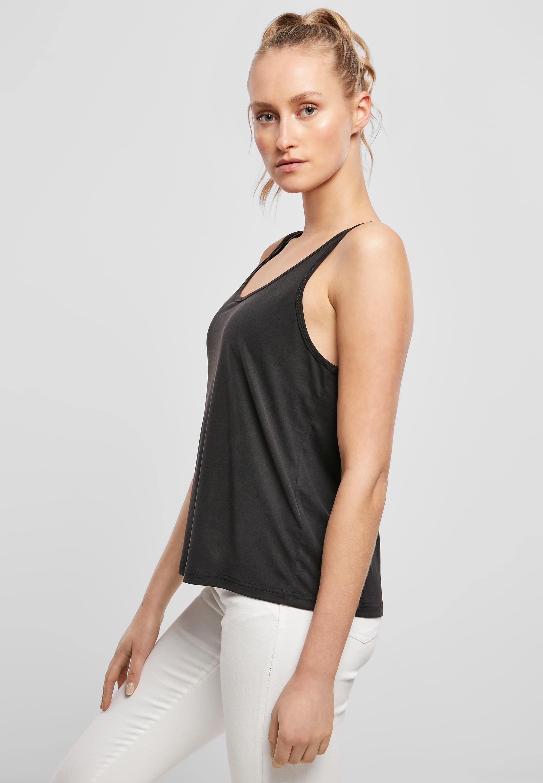 URBAN CLASSICS Muskelshirt »Urban Classics Damen Ladies Modal Loose Top«, (1 tlg.)