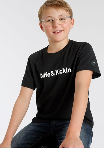Alife & Kickin Alife & Kickin Marškinėliai »Logo-Prin...