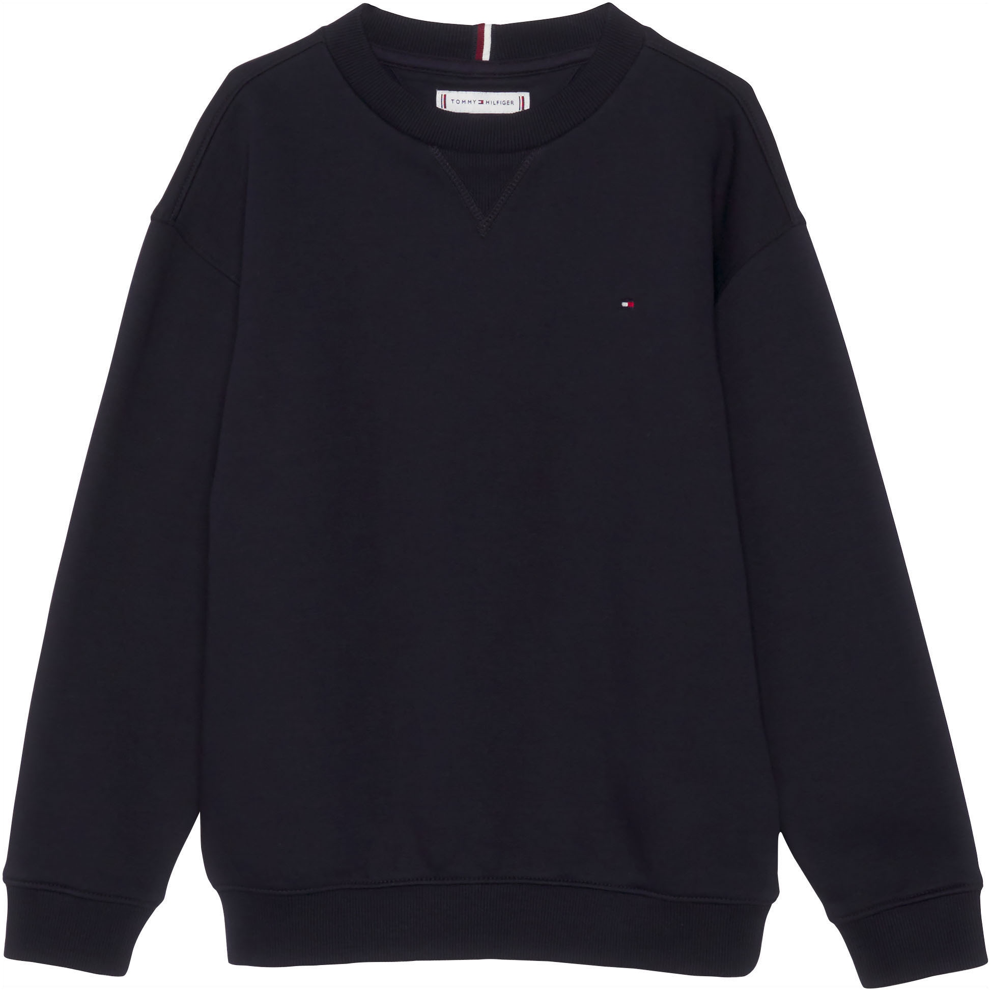 Tommy Hilfiger Sweatshirt »U TIMELESS SWEATSHIRT«, Kinder bis 16 Jahre, Logo-Flag, Rundhals