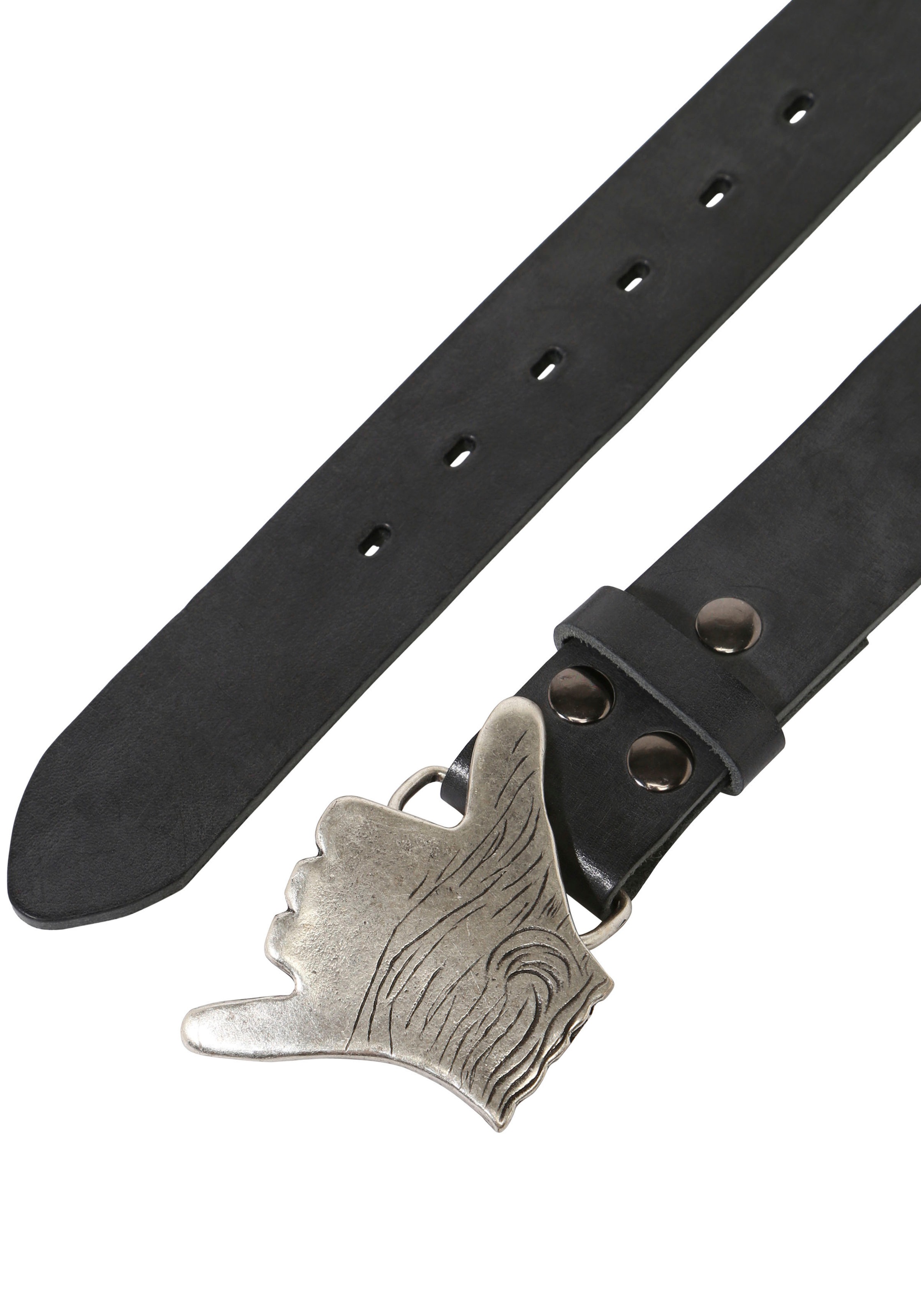 Rettungsring Gürtel Ledergürtel mit austauschbarer Schließe "Hang Loose" günstig online kaufen