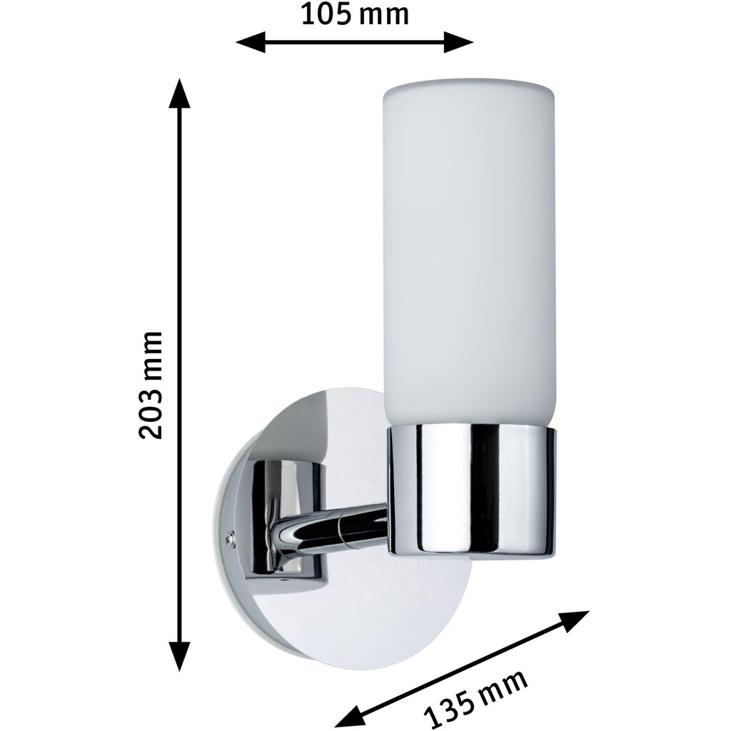 Paulmann LED Wandleuchte »Eleon«, Schutzart IP44, für Leuchtmittel G9