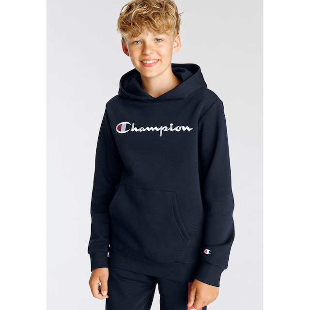 Champion Sweatshirt »Classic Hooded Sweatshirt large Logo - für Kinder« ▷  für | BAUR