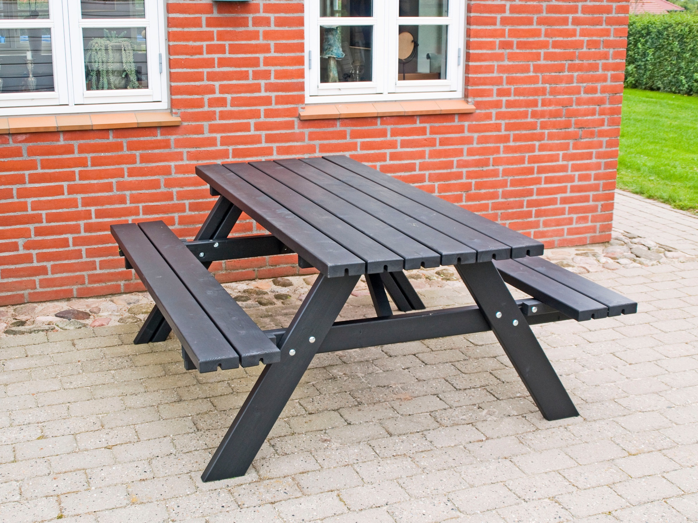 PLUS Garten-Essgruppe »Kombimöbel«, (1 tlg.), 177x155x71/45 cm, mit Klappsitzen