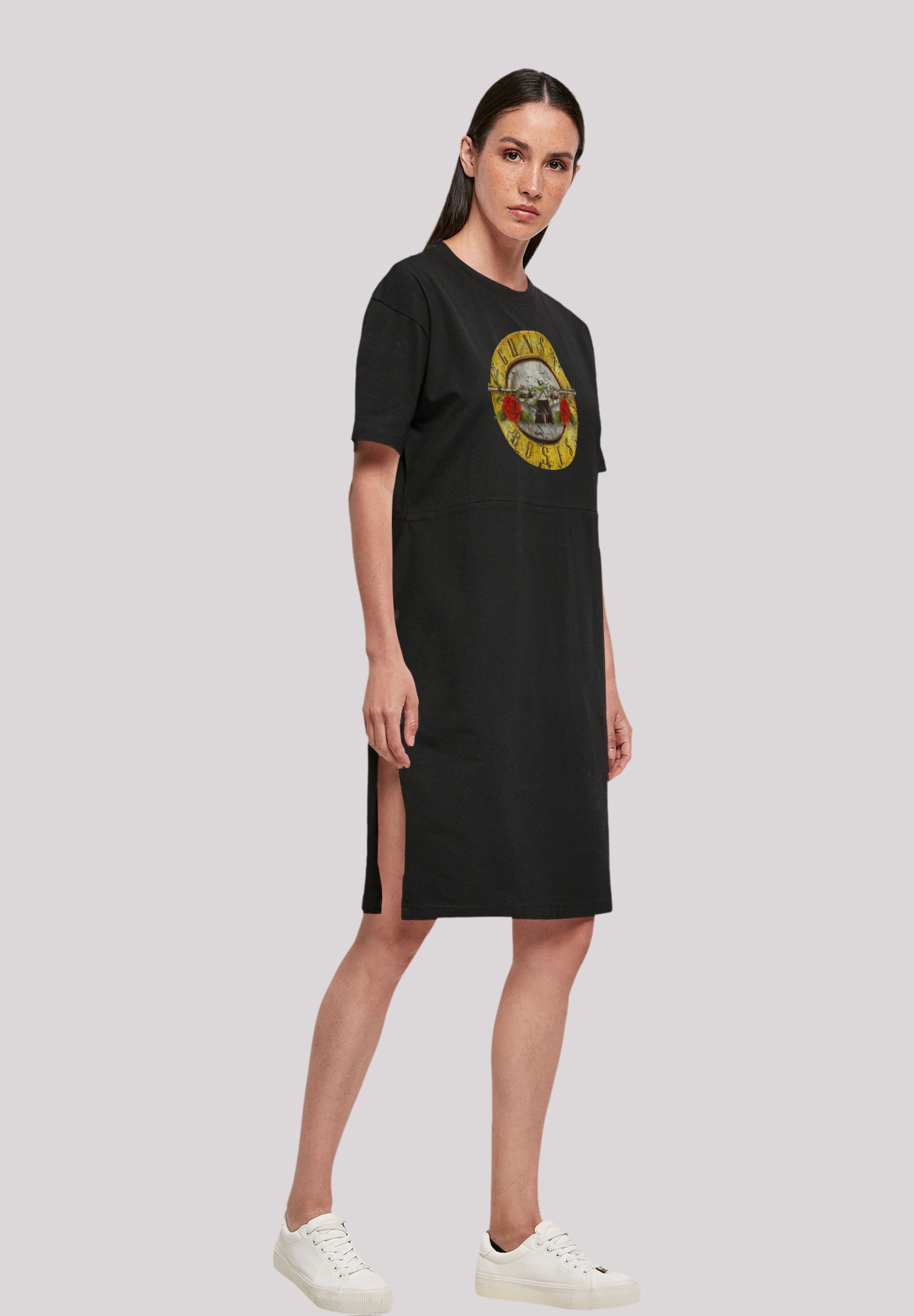 F4NT4STIC Shirtkleid »Guns 'n' Roses Vintage Logo Black«, Premium Qualität