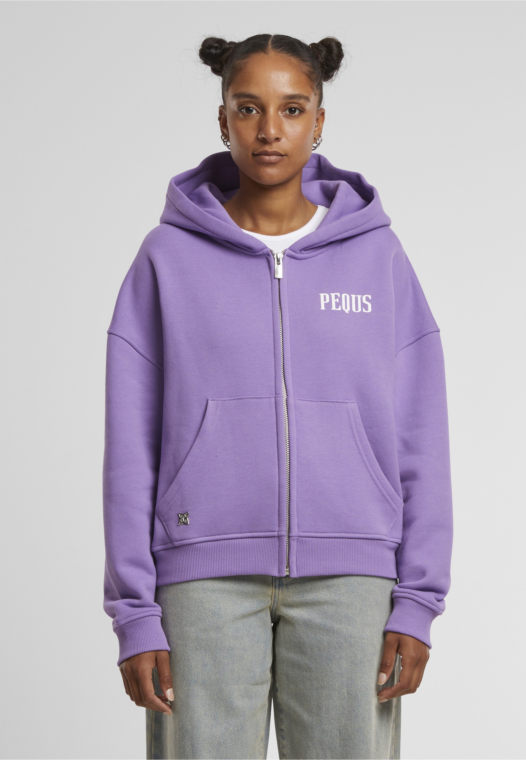 PEQUS Kapuzensweatshirt »PEQUS PEQUS Back Logo Zip-Hoodie«
