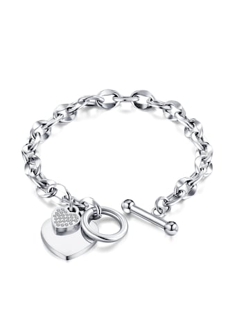 Armband »Strassherz«, (1 tlg.)