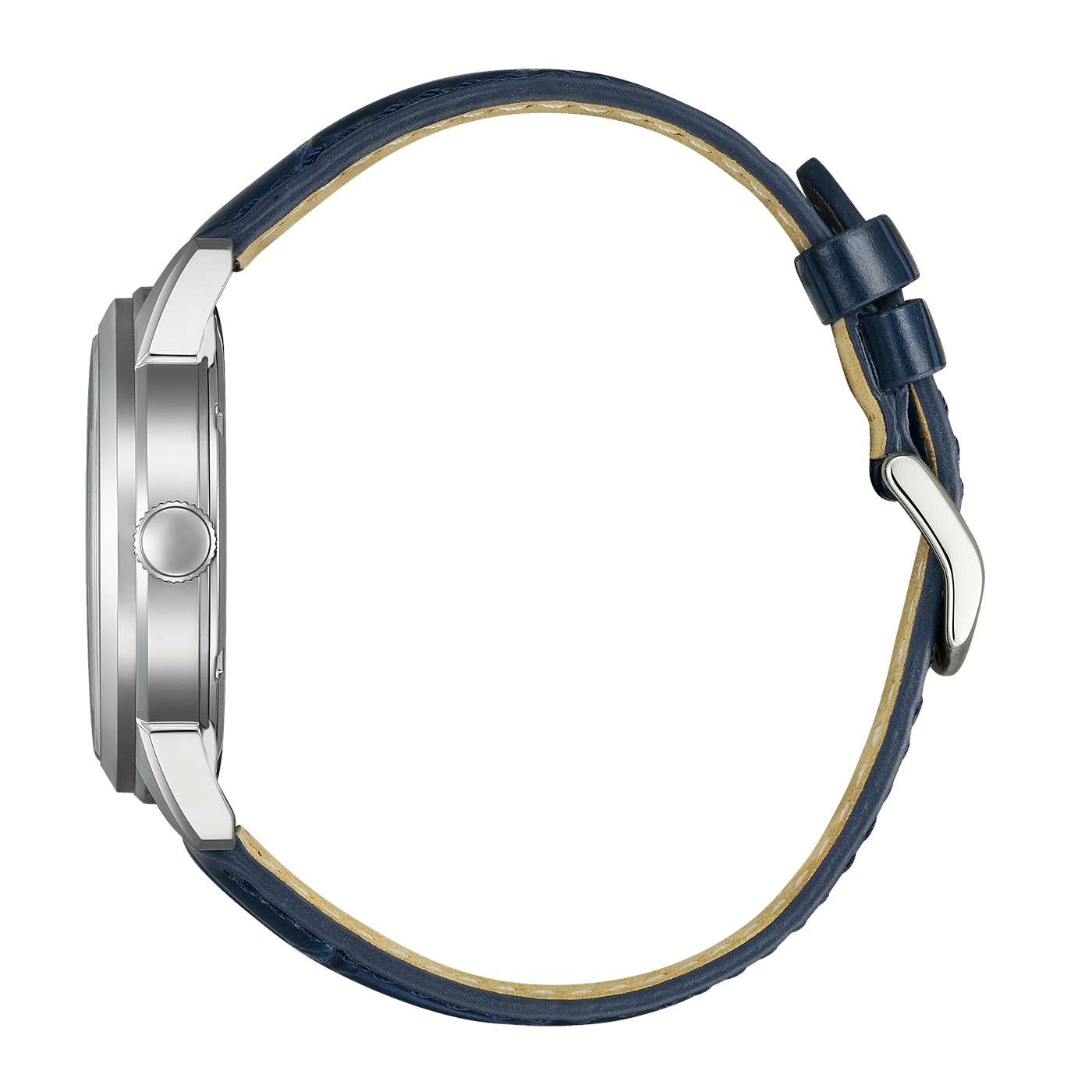 Citizen Solaruhr »Eco-Drive Classic ( C7 Design)« Armbanduhr, Herrenuhr, Lederarmband, analog, Big Date