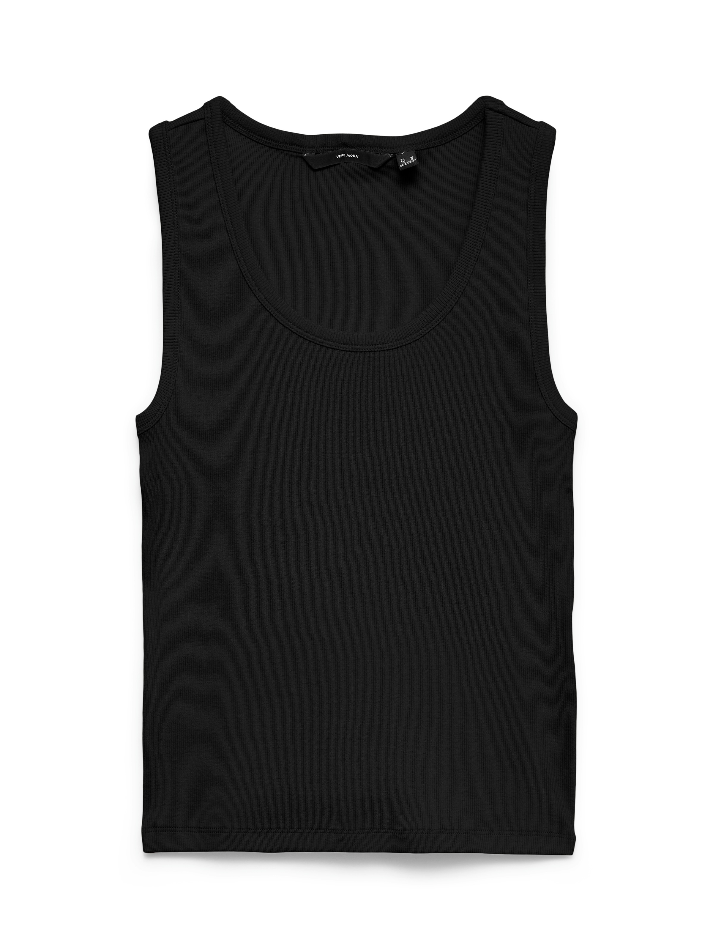 Vero Moda Tanktop »VMCHLOE SL SHORT TANK TOP NOOS« Baumwollmischung