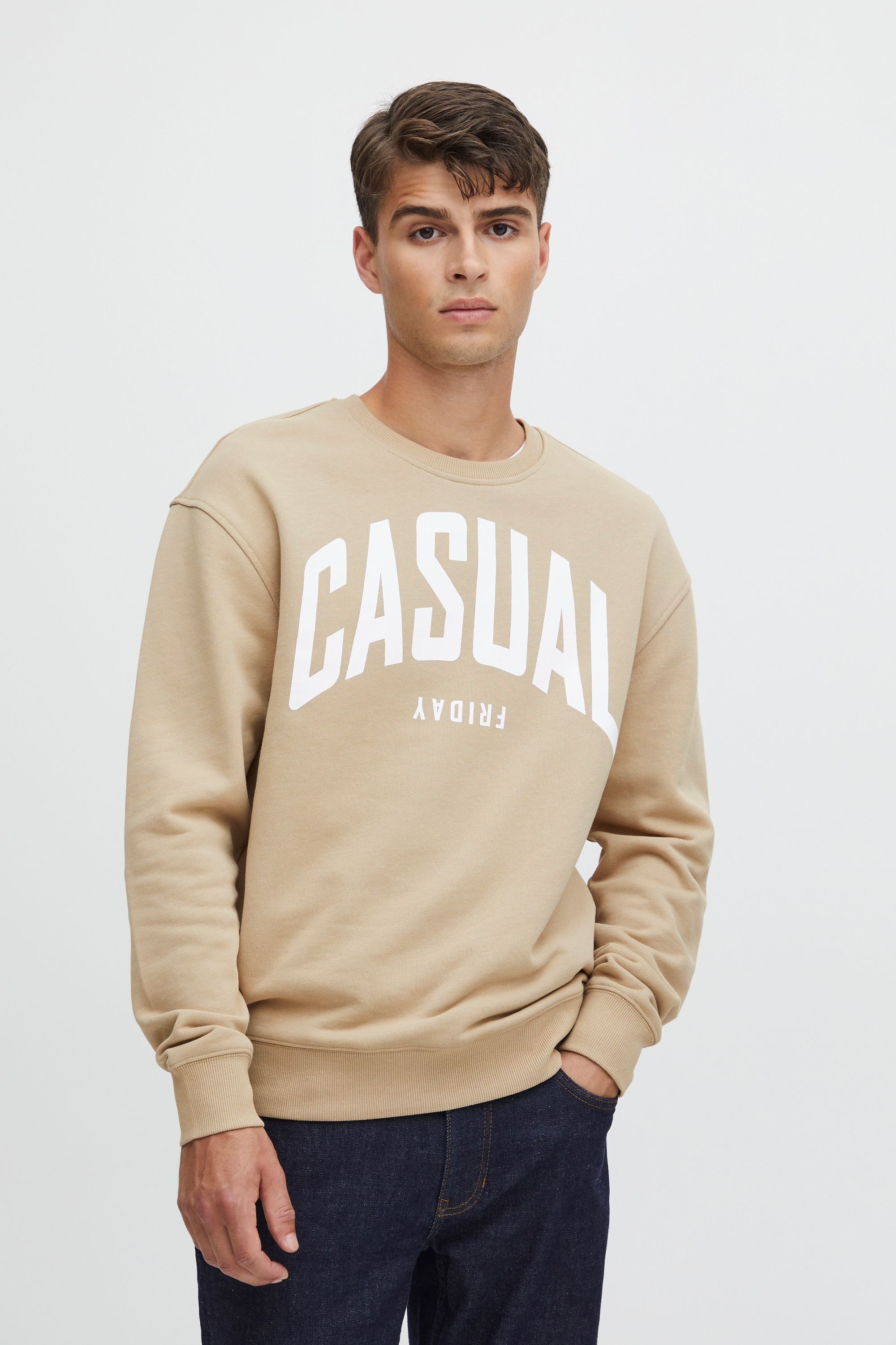 Casual Friday Rundhalspullover "Sweatshirt CFSage" günstig online kaufen