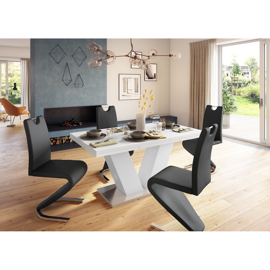 Homexperts Esszimmerstuhl »Zora 02«, (Set), 2 St., Kunstleder