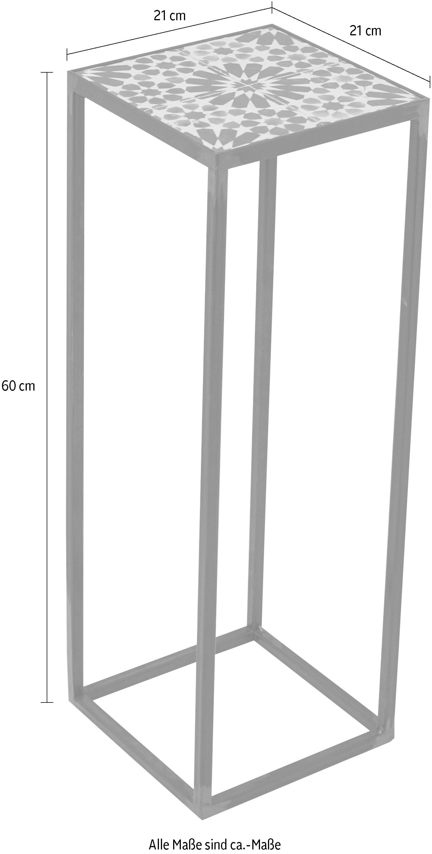 Spinder Design Blumentisch »IBIZA«, Metall, Rarbenfroh