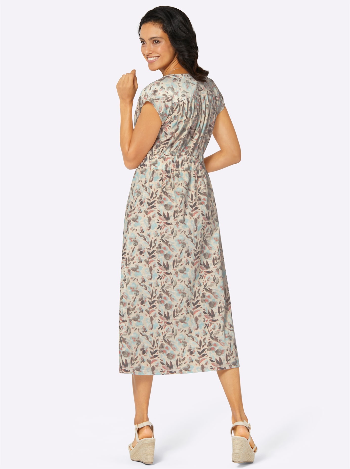 Inspirationen Jerseykleid »Druck-Kleid«
