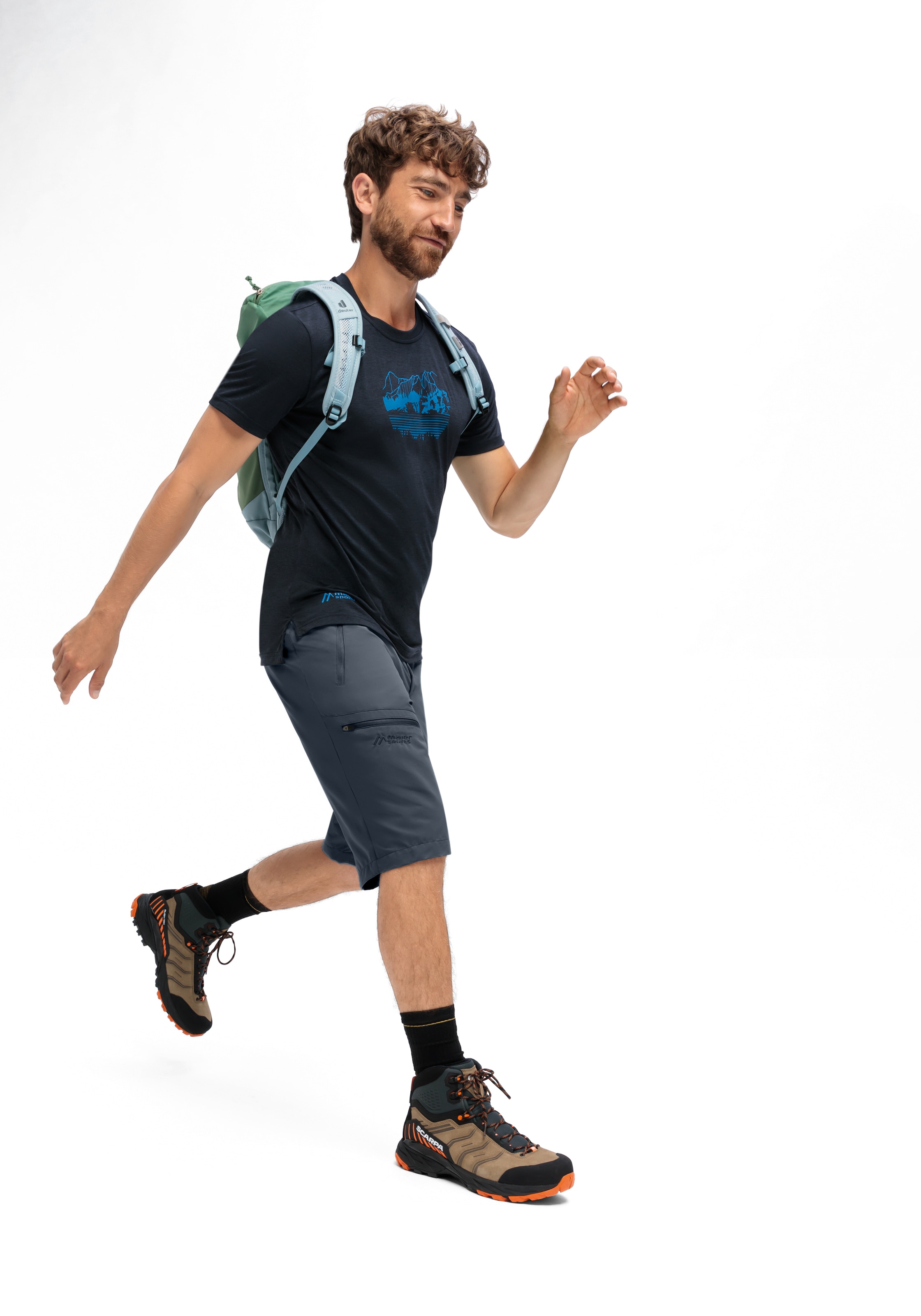 Maier Sports Outdoorhose »Nil Short Loop«