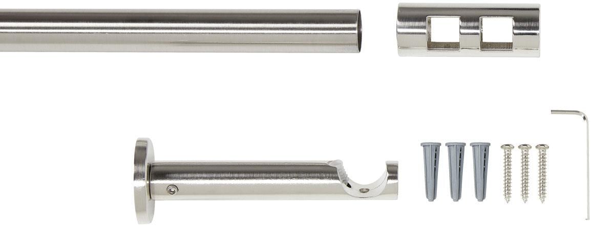 Good Life Vorhangstange "Cartucho" Ø 20 mm 1 läufig-läufig Fixmaß günstig online kaufen