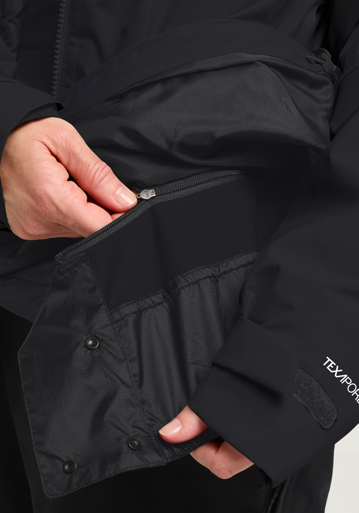 Jack Wolfskin Skijacke »FLOWLINE 3IN1 JKT W«, mit Kapuze