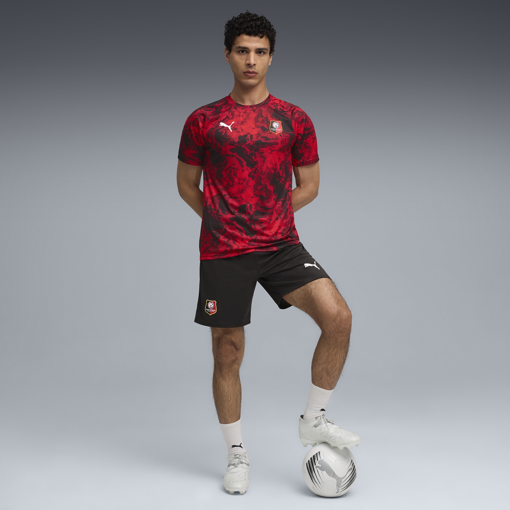 PUMA Trainingsshirt »Stade Rennais FC Aufwärmtrikot Herren«