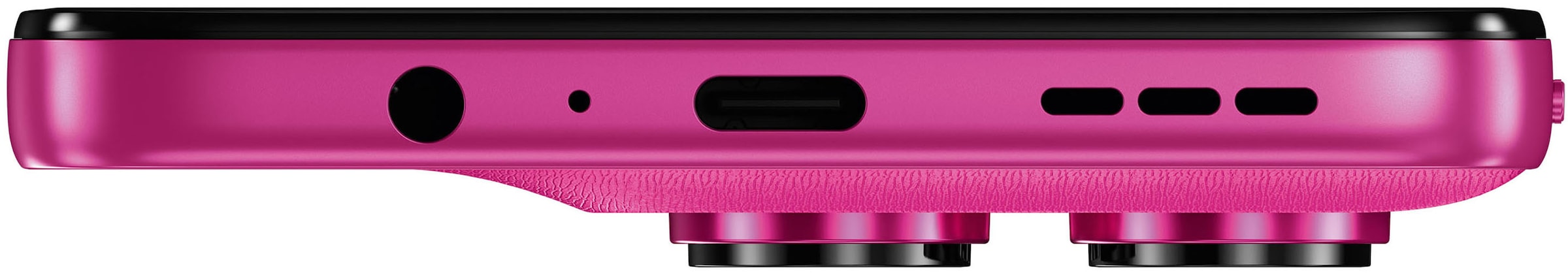 Motorola Smartphone »moto g37 128 GB« PANTONE® Fuchsia Red