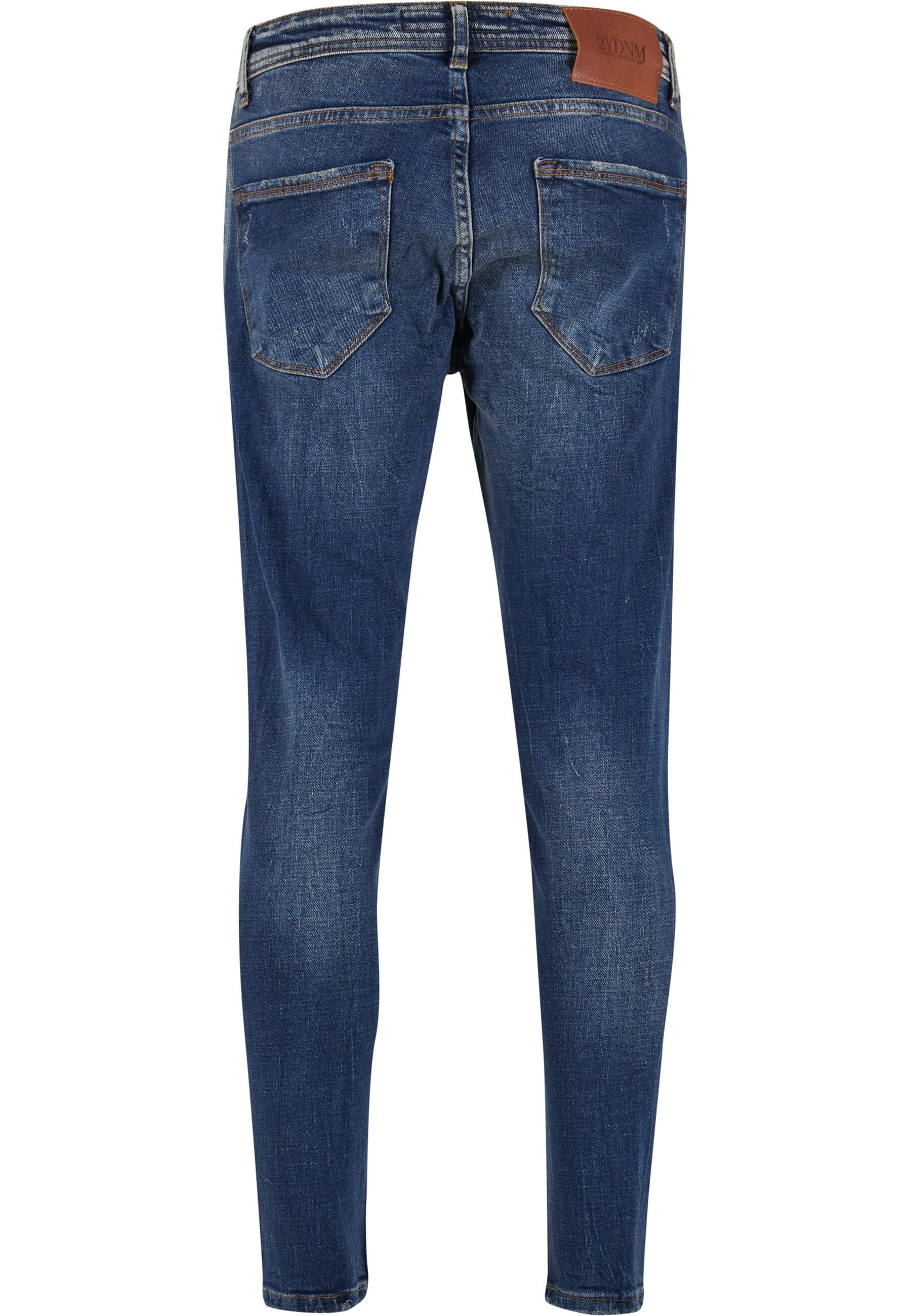 2Y Studios Bequeme Jeans »2Y Studios Herren 2Y Destroyed Tapered Fit Denim«