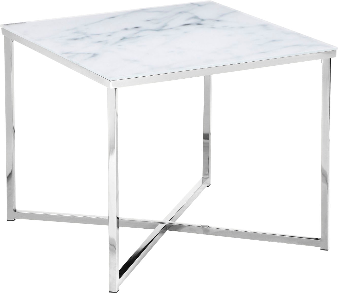 SalesFever Beistelltisch, Elegante Tischplatte in edler Marmoroptik günstig online kaufen