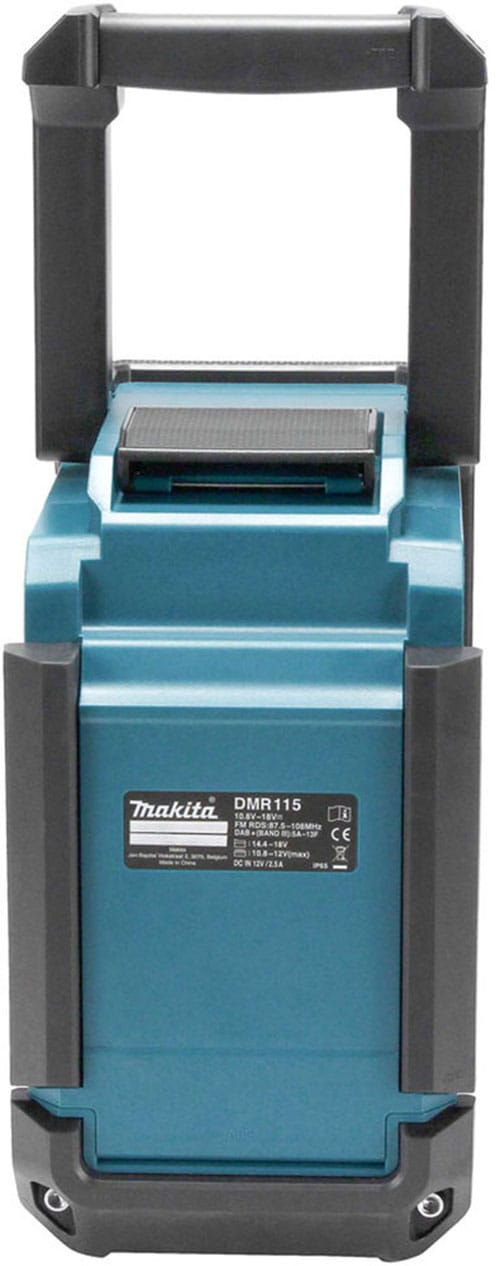 Makita Baustellenradio »DMR115«, (Bluetooth FM-Tuner-Digitalradio (DAB+), 12V, Bluetooth-Radio, ohne Akku