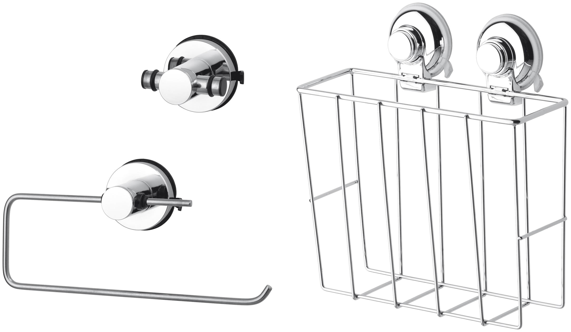 GSW Küchenorganizer-Set »HOOKIE System® 3-teilig«, (3 tlg.), intelligenter  Saughaken | BAUR