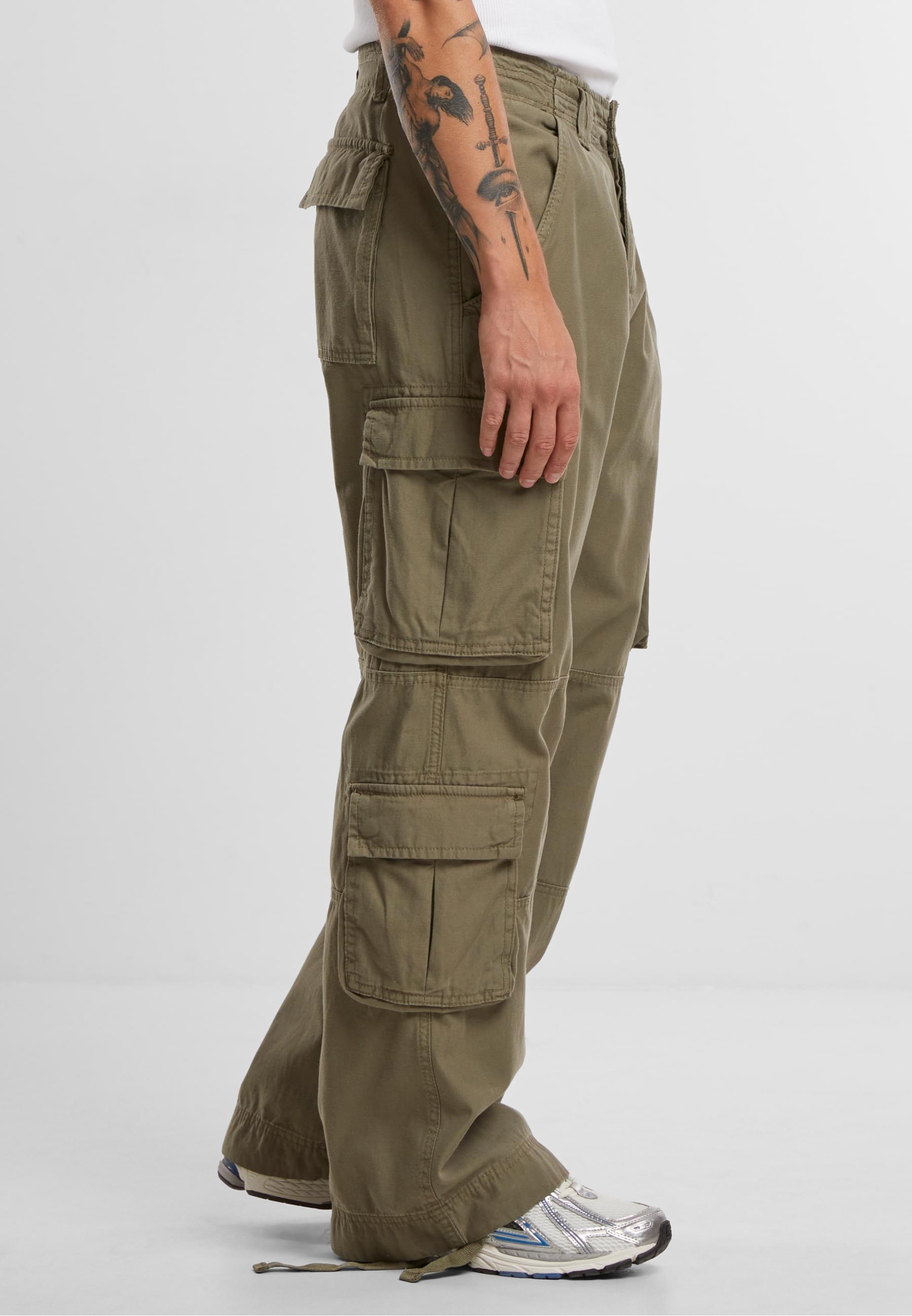 URBAN CLASSICS Cargohose »Urban Classics Herren Double Cargo Pants«, (1 tlg.)