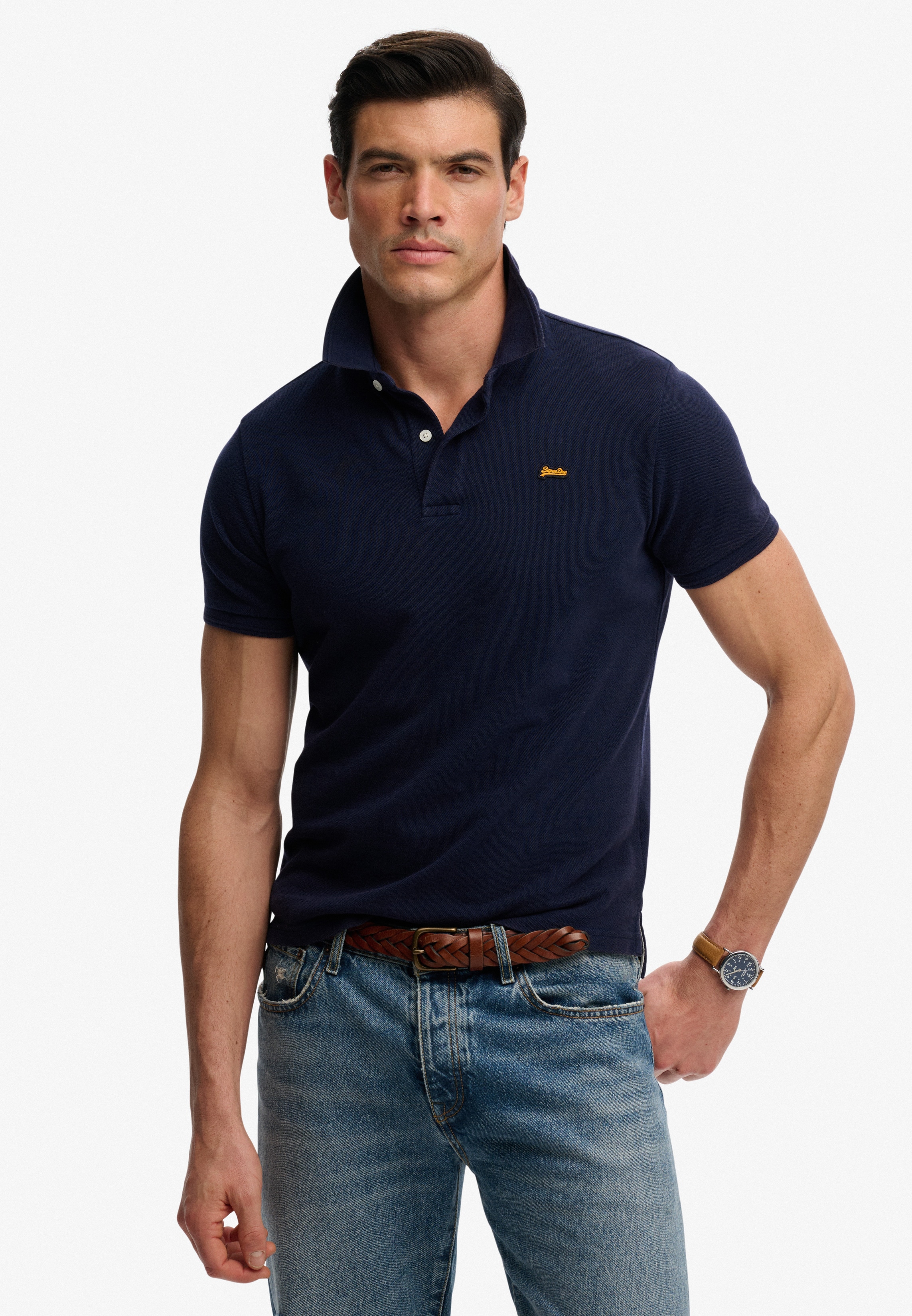 Superdry Poloshirt "CLASSIC PIQUE POLO" Baumwolle, relaxed fit