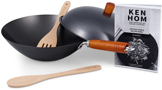 KEN HOM Wok "Classic" Stahl Set, 5 Stk. tlg. günstig online kaufen