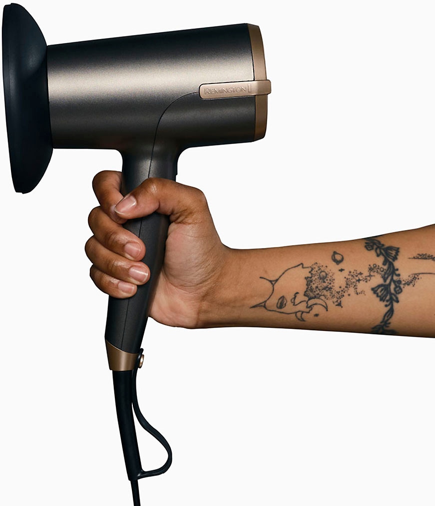Remington Haartrockner »D6077 ONE Dry & Style Hairdryer«, 2000 W, 4 Aufsätze, 120 km/h Luftstrom, 4 Aufsätze, 8 Heiz-& Geschwindigkeitskombinationen