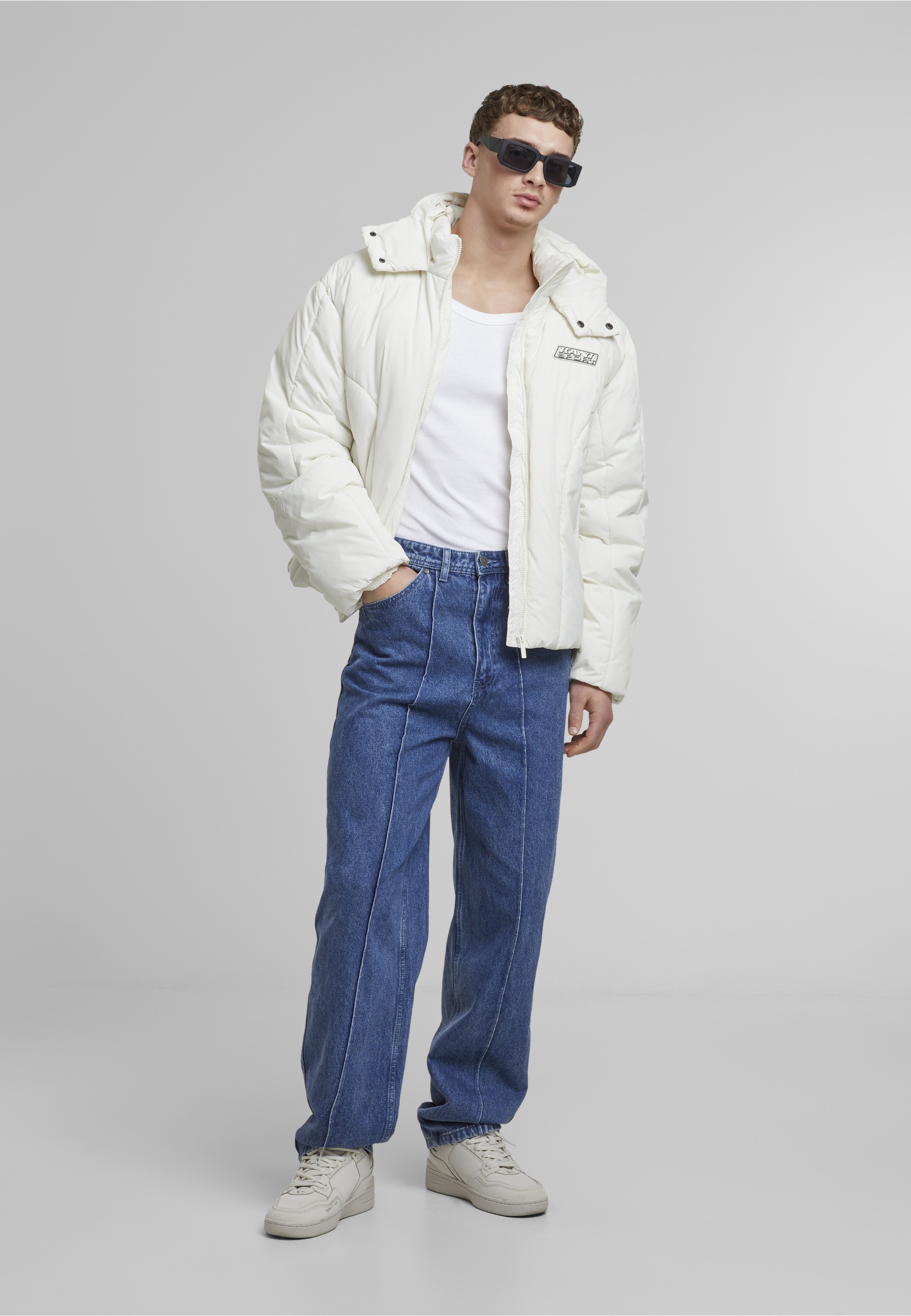 Karl Kani Bequeme Jeans »Karl Kani KK Tuck Straight Leg Denim Pants Vintage indigo«