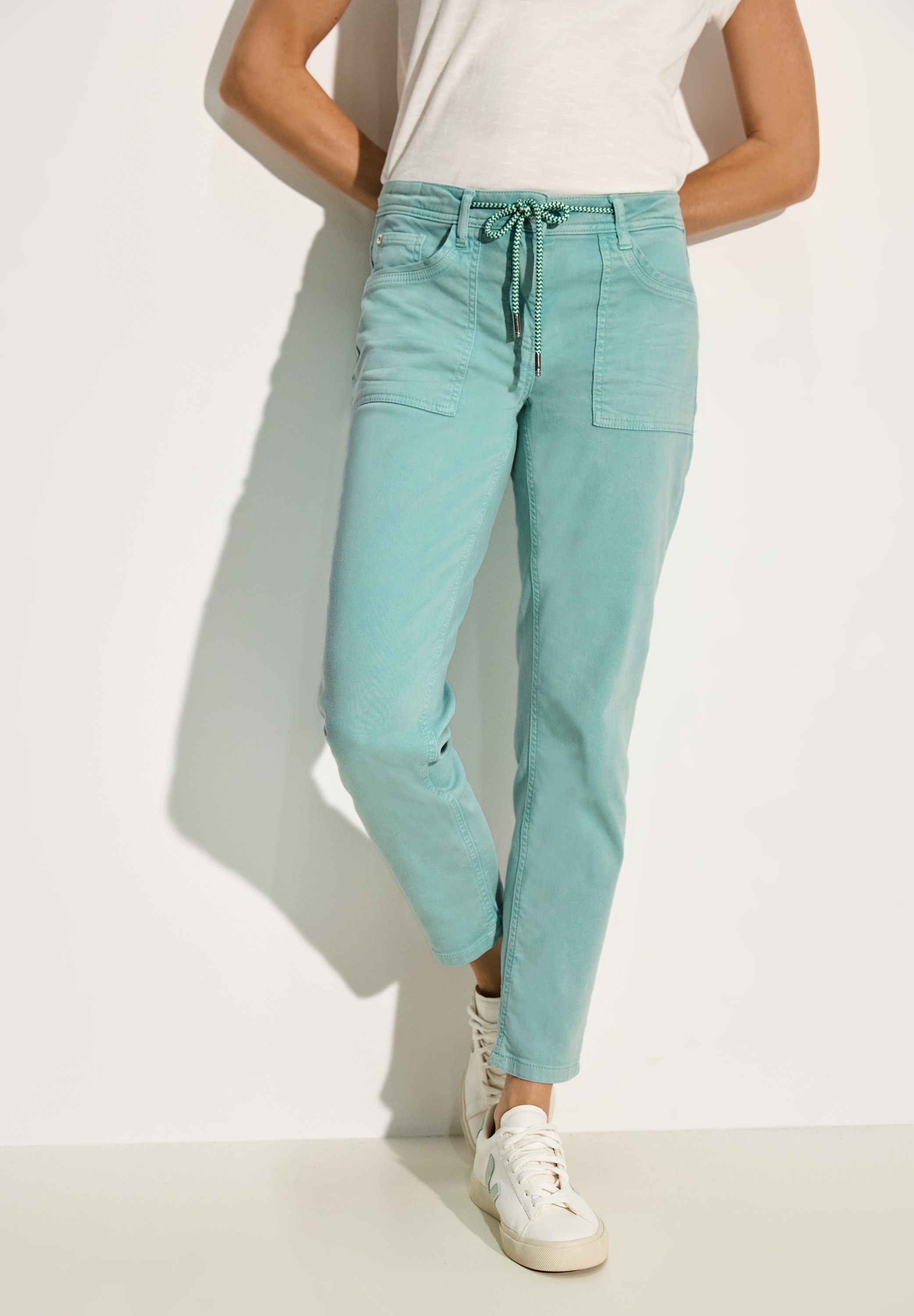 Cecil Jogg Pants "TRACEY", im Five-Pocket Style