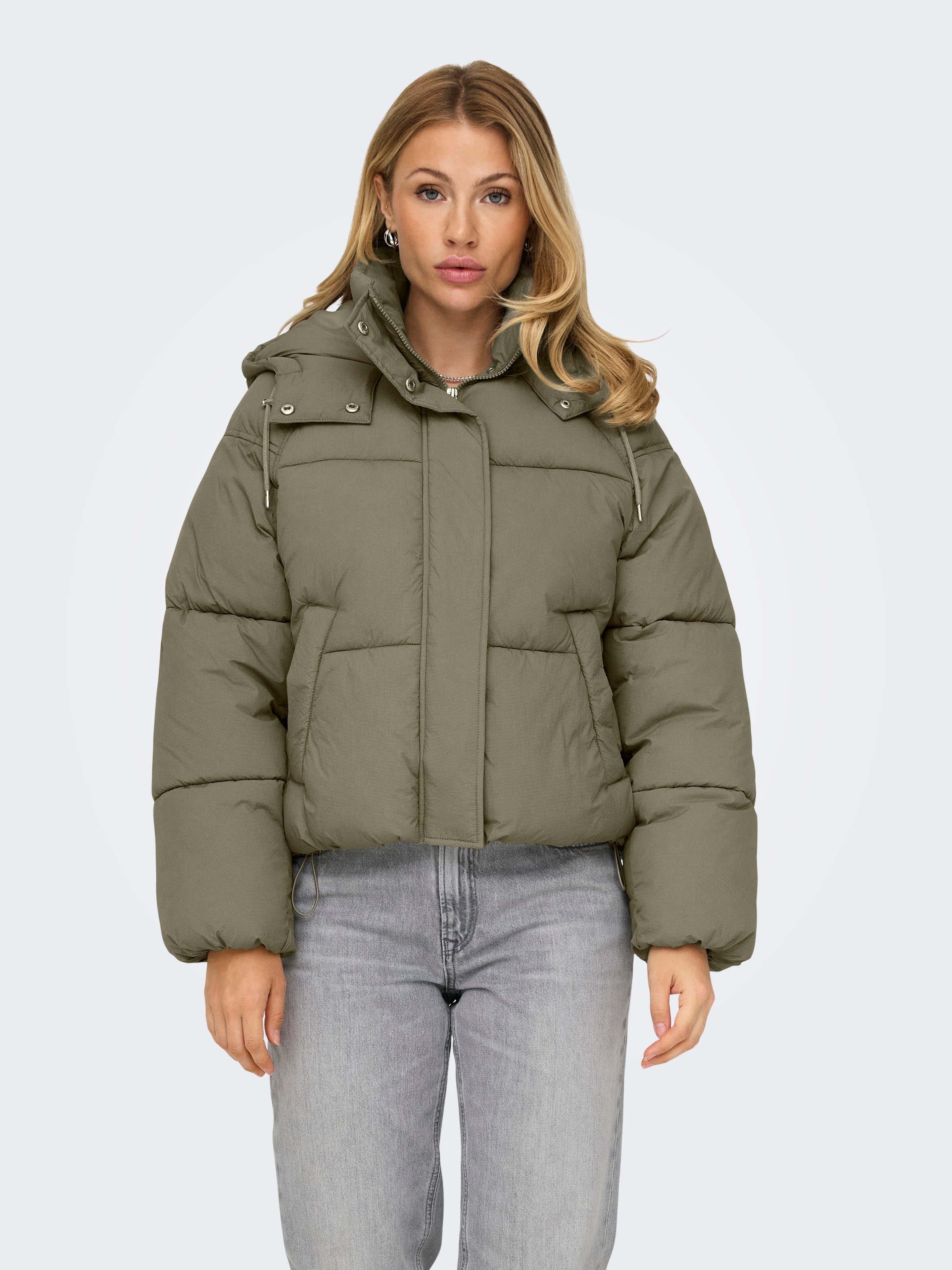 ONLY Steppjacke "ONLHOPE SHORT PUFFER JACKET CC OTW" mit Kapuze günstig online kaufen