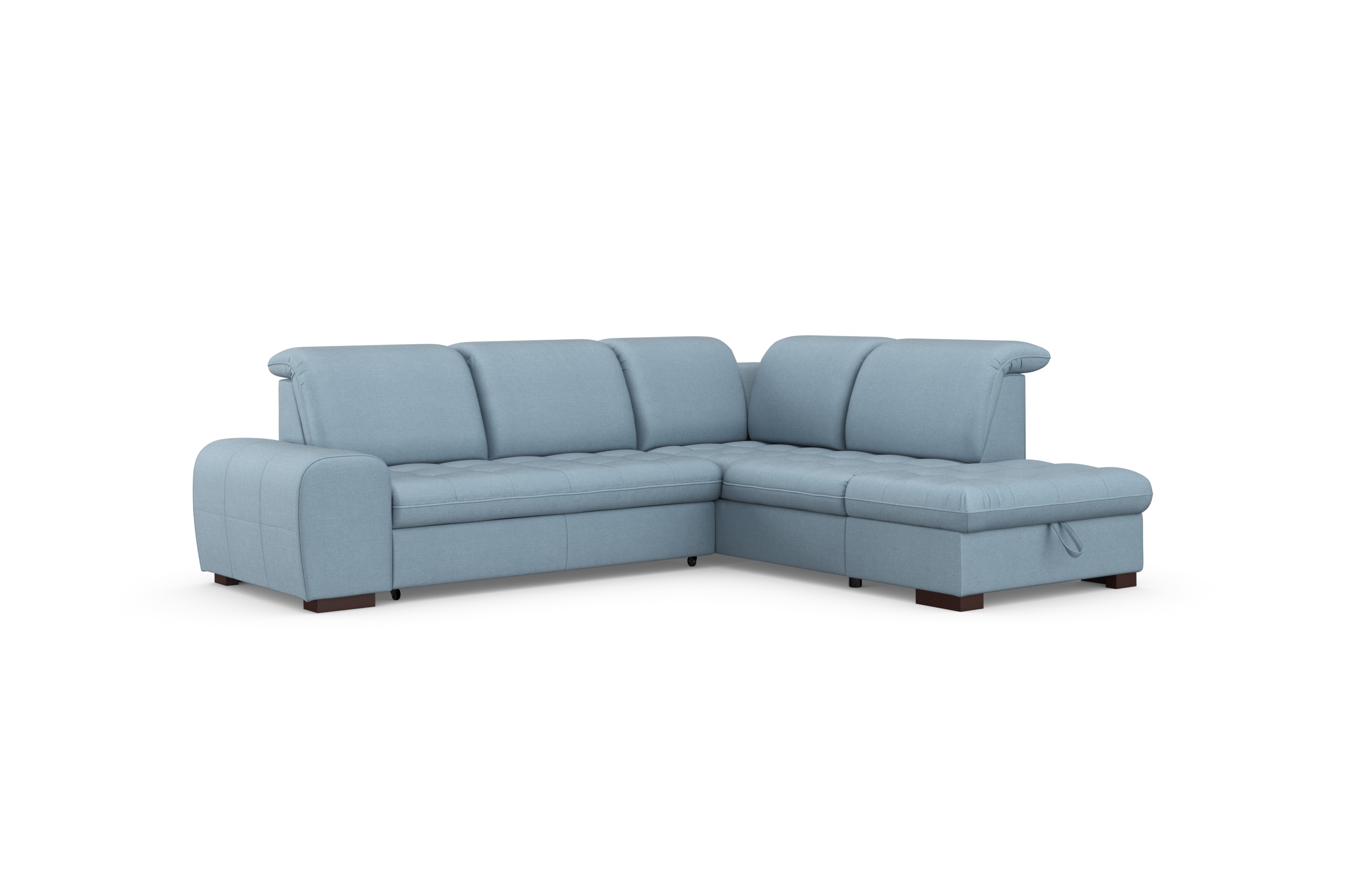 Thumbnail - sit&more "Luxor L-Form" wahlweise mit Bettfunktion, Stauraum und Kopfteilverstellung