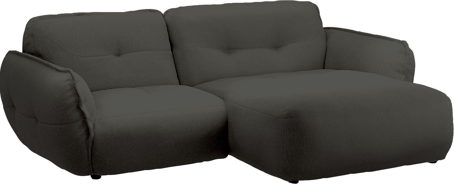 BETYPE Ecksofa »Be Fluffy«, Softes Sitzgefühl, moderne Kedernaht, hochwertiger Bezug