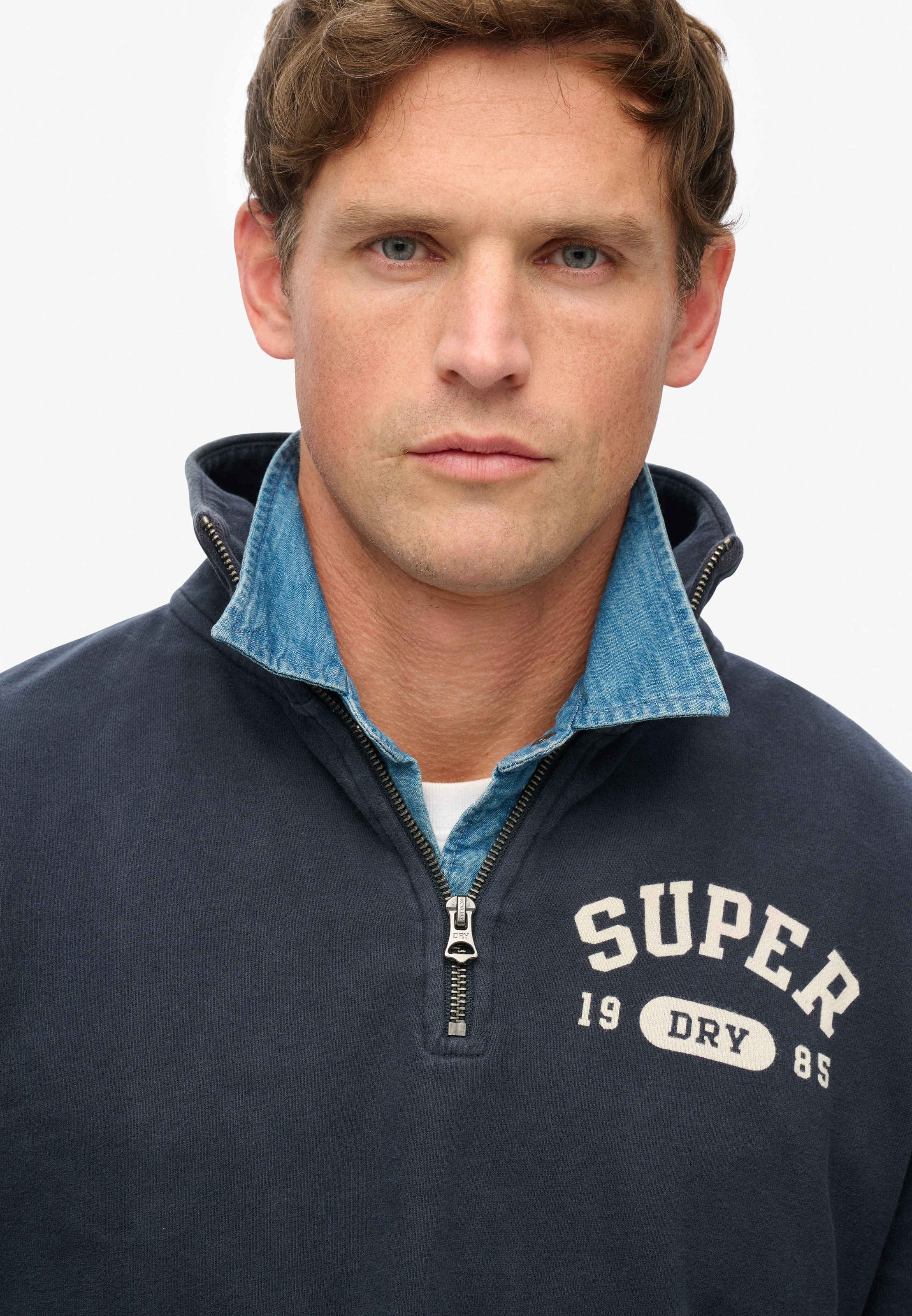 Superdry Sweatshirt »ATHLETIC ESS HALF ZIP«
