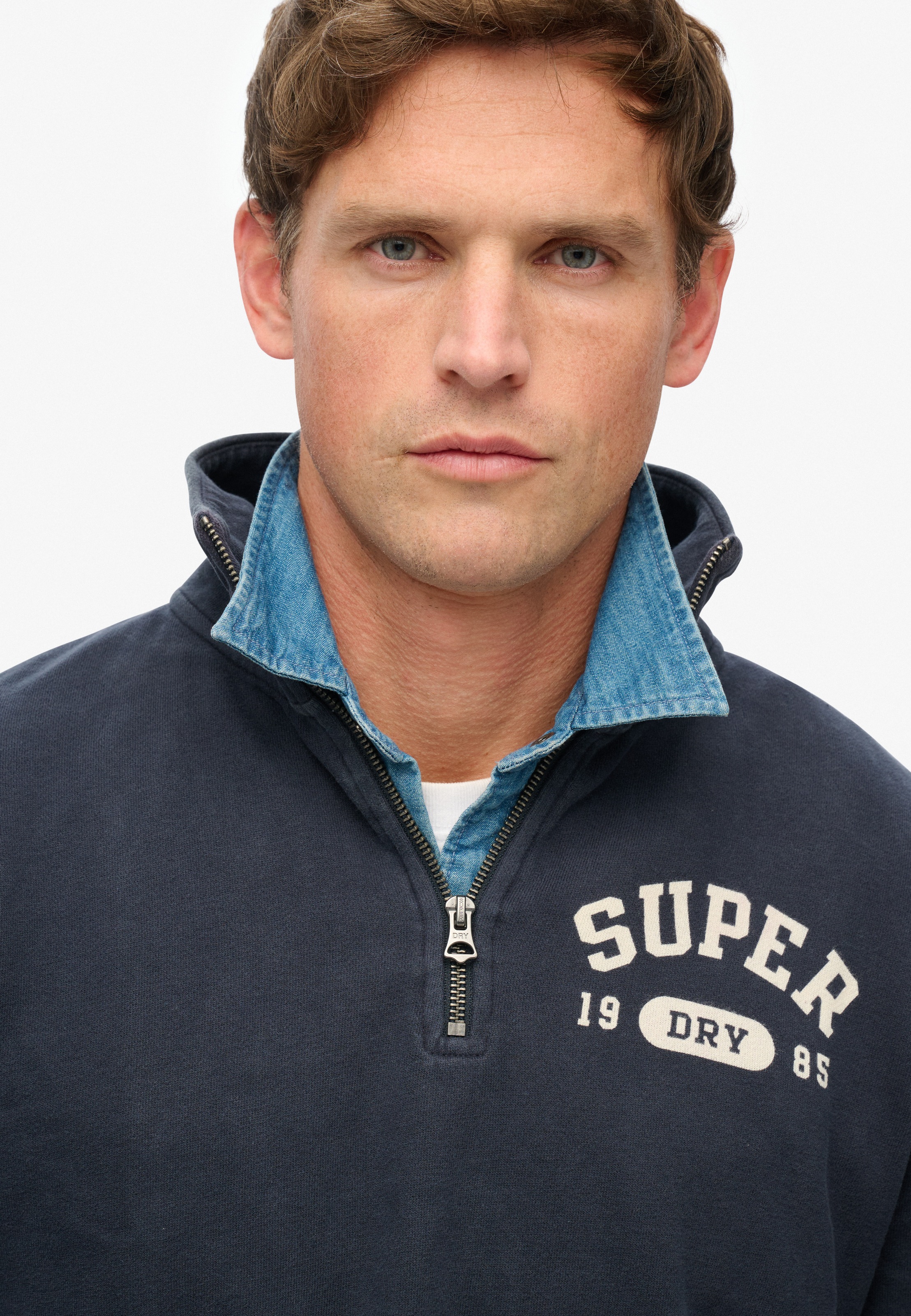 Superdry Sweatshirt "ATHLETIC ESS HALF ZIP" günstig online kaufen