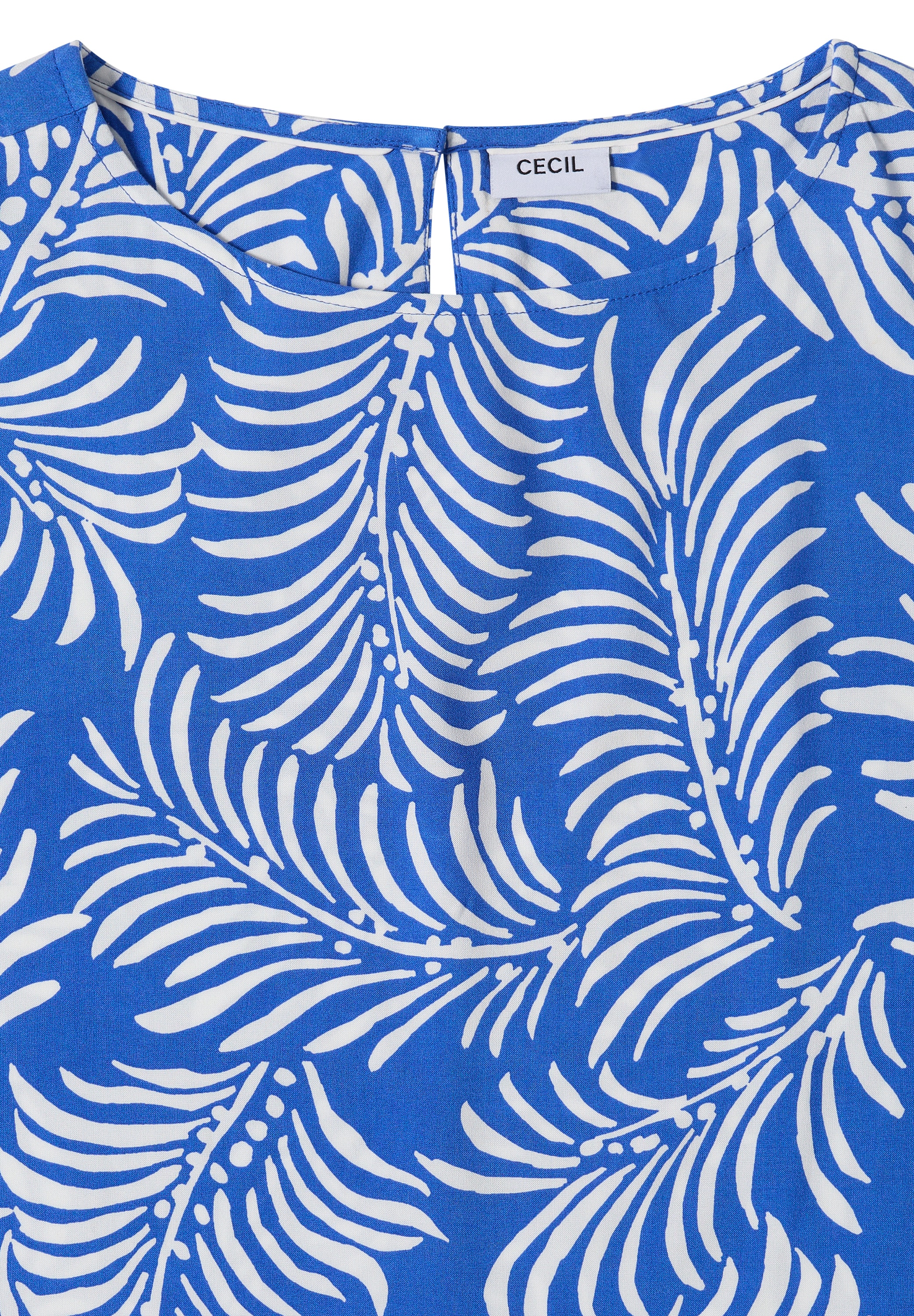 Cecil Sommerkleid Eingrifftaschen aus Viskose
