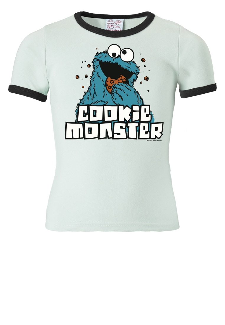 | Krümelmonster-Frontdruck online T-Shirt mit - LOGOSHIRT niedlichem BAUR bestellen »Sesamstraße Krümelmonster«,
